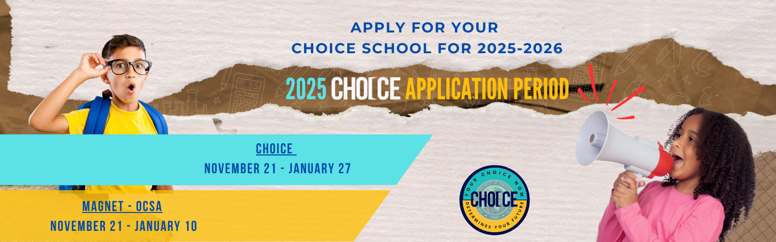 Choice District Webpage Cover 2024 no fair